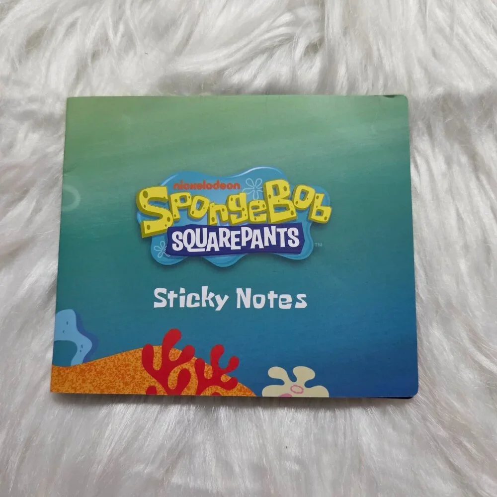 SpongeBob Squarepants Character Post It Tabs